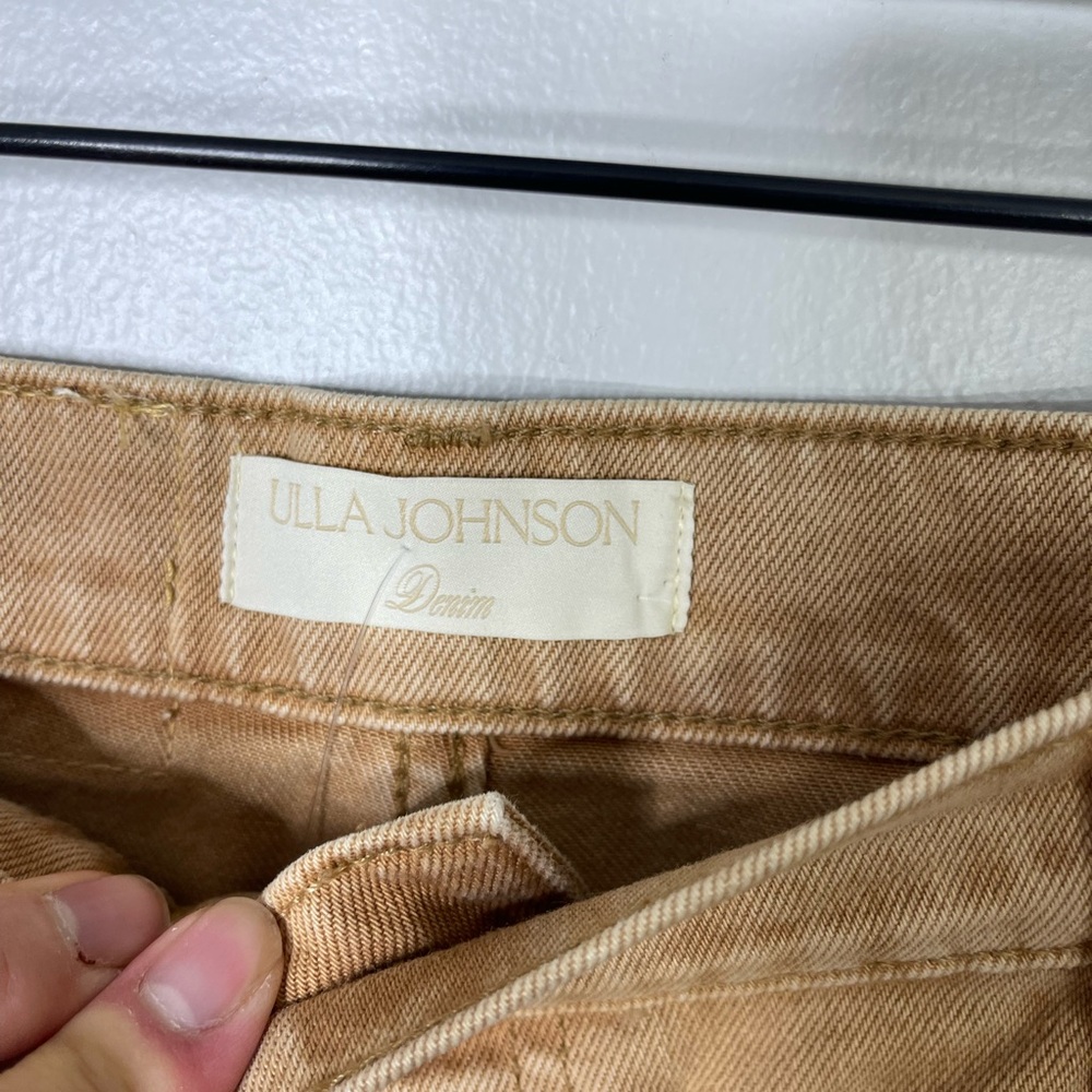 Ulla Johnson The Lou Jean in Danube Wash Sz 26 Handmade Bootcut flare - Picture 7 of 13